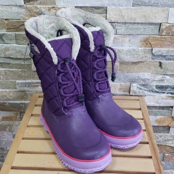 Bogs Unisex Kids Juno Lace Insulated Boots - Picture 2 of 7